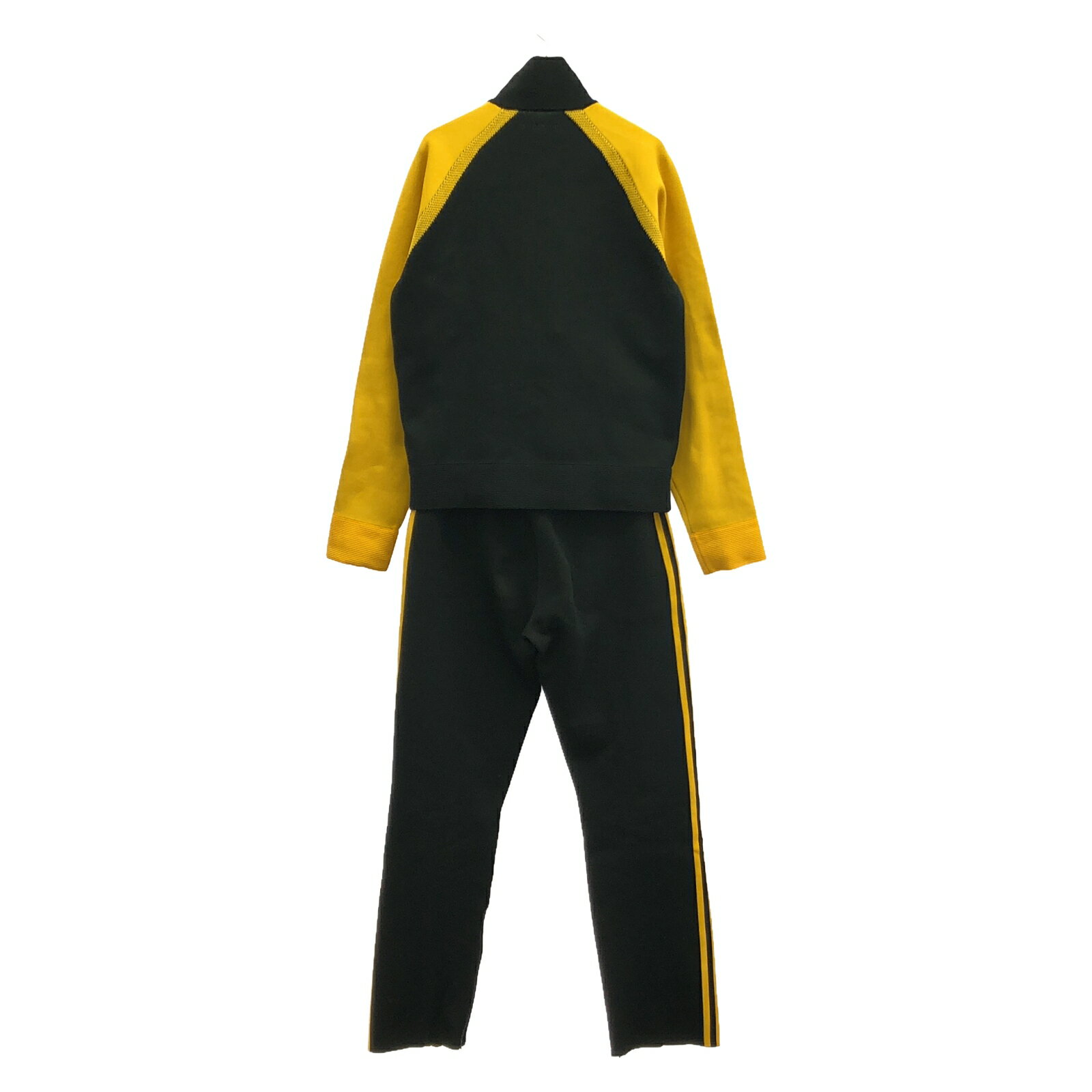 アディダス adidas セットアップ セットアップ 衣料品 ポリエステル メンズ ブラック系 【中古】