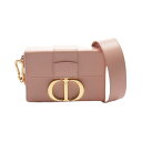 ≪5千円OFFクーポン対象≫ディオール Dior 30 モンテーニュ ショルダーバッグ バッグ レザー レディース ピンク系 【中古】