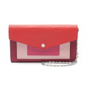≪7%OFFクーポン×P5倍≫ルイ・ヴィトン LOUIS VUITTON ポルトフォイユ ショルダーバッグ バッグ レザー エピ レディース レッド系 / ボルドー系 / マルチカラー M62252 【中古】(4)