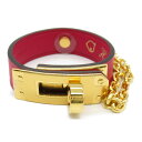 エルメス HERMES ケリー・グローブホルダー アクセサリー レザー ヴォースイフト レディース ピンク系 【中古】