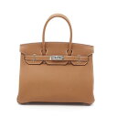 ≪8万円OFFクーポン配布×P5倍≫エルメス HERMES バーキン30 ハンドバッグ バッグ レザー トゴ トゴ レディース ブラウン系 【中古】