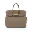 ≪8万円OFFクーポン配布×P5倍≫エルメス HERMES バーキン25 ハンドバッグ バッグ レザー トゴ トゴ レディース ブラウン系 【中古】