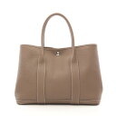 ≪5万円OFFクーポン配布×P5倍≫エルメス HERMES ガーデンパーティPM トートバッグ バッグ レザー ネゴンダ ネゴンダ レディース ブラウン系 【中...