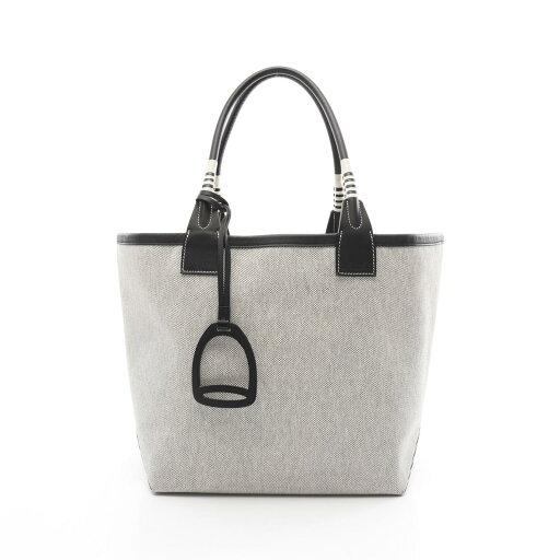≪5%OFFクーポン×P5倍≫エルメス HERMES スティープル28 トートバッグ バッグ キャンバス トワルアッシュ / ヴォースイフト トワルアッシュ レディース グレー系 / ブラック系 【中古】 ≪5%OFFクーポン×P5倍≫エルメス HERMES スティープル28 トートバッグ バッグ キャンバス トワルアッシュ / ヴォースイフト トワルアッシュ レディース グレー系 / ブラック系 【中古】