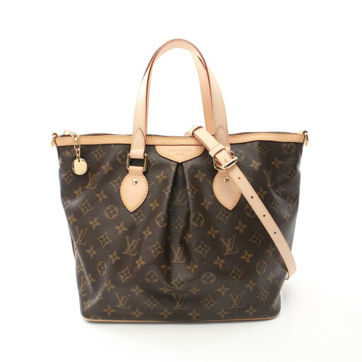 ルイ・ヴィトン LOUIS VUITTON パレルモPM ハンドバッグ バッグ PVCコーティングキャンバス レザー モノグラム レディース ブラウン系 M40145 【中古】 ルイ・ヴィトン LOUIS VUITTON パレルモPM ハンドバッグ バッグ PVCコーティングキャンバス レザー モノグラム レディース ブラウン系 M40145 【中古】
