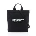 ≪2千円OFFクーポン対象≫バーバリー BURBERRY ECONYL トートバッグ バッグ ナイロン メンズ レディース ブラック系 8026233 【中古】(4)