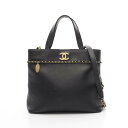 シャネル CHANEL ココマーク マトラッセ ショルダーバッグ バッグ レザー キャビアスキン(グレインドカーフ) レディース ブラック系 【中古】