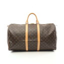 ≪5千円OFFクーポン配布×P5倍≫ルイ・ヴィトン LOUIS VUITTON キーポル55 モノグラム ボストンバッグ バッグ PVCコーティングキャンバス ...