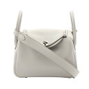 ≪8万円OFFクーポン配布×P5倍≫エルメス HERMES リンディ ミニ ヴェルソ ショルダーバッグ バッグ ヴォースイフト ヴォースイフト レディース ホワ...