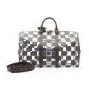 ≪5万円OFFクーポン配布×P5倍≫ルイ・ヴィトン LOUIS VUITTON キーポル バンドリエール50 ボストンバッグ バッグ PVCコーティングキャンバ...