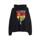 ≪15%OFFクーポン×P5倍≫グッチ GUCCI パーカー 衣料品 トップス コットン メンズ ブラック系 / マルチカラー 700117 【中古】(4)