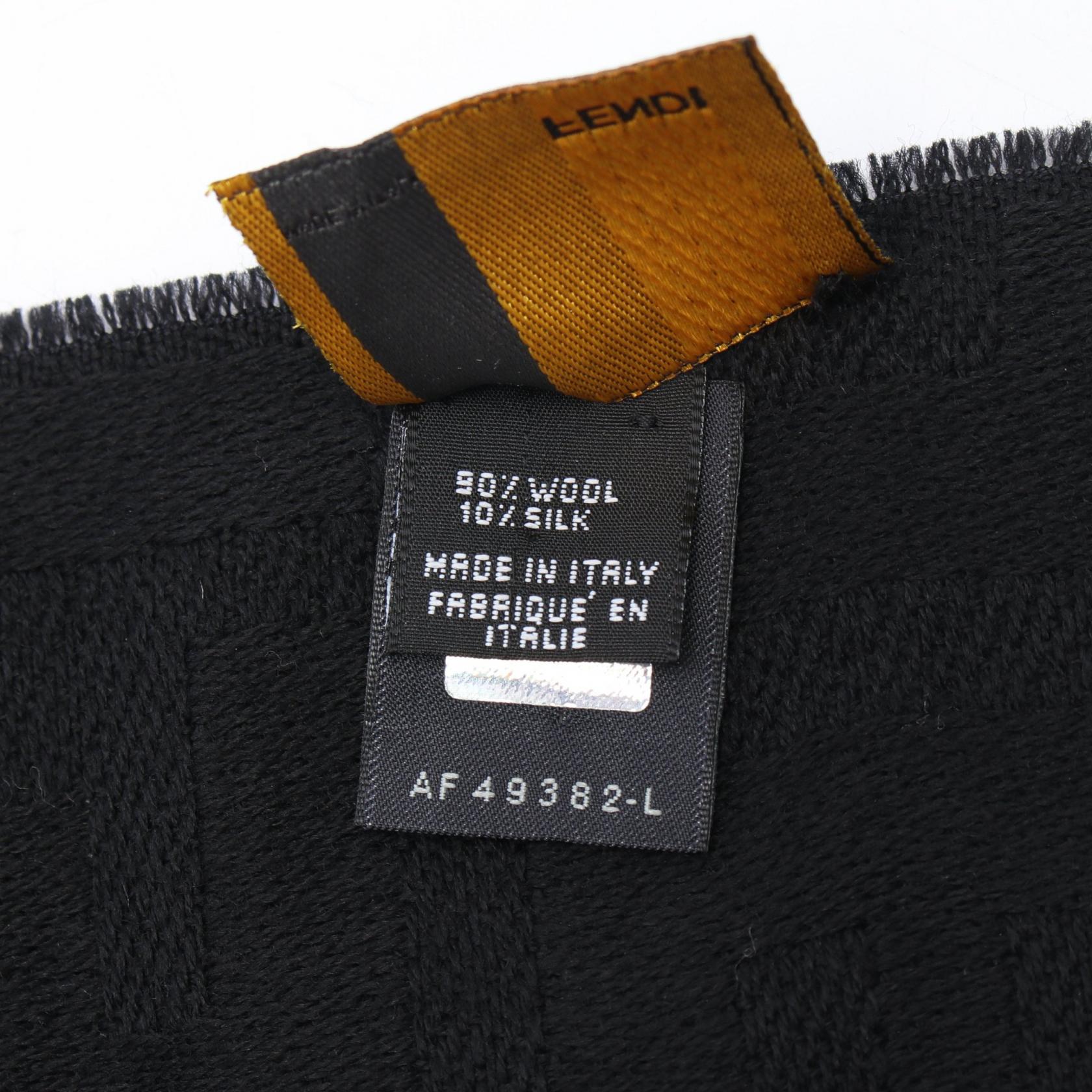 フェンディ ウールシルク ズッカ ショール 楽天市場】≪3%OFFクーポン対象≫フェンディ FENDI ズッカ