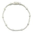 ジュエリー JEWELRY ダイヤモンド ブレスレット ブレスレット アクセサリー K18WG(ホワイトゴールド) ダイヤモンド レディース クリア系 【中古】(4)
