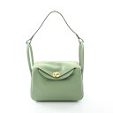 ≪8万円OFFクーポン配布×P5倍≫エルメス HERMES リンディ26 ショルダーバッグ バッグ エバーカラー エバーカラー レディース グリーン系 H073...