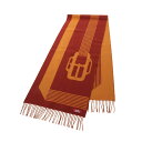 ≪5千円OFFクーポン対象≫エルメス HERMES サングル ア ブックル マフラー 衣料品 カシミヤ レディース ボルドー系 / オレンジ系 【中古】