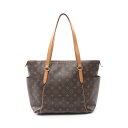 ルイ・ヴィトン LOUIS VUITTON トータリーMM トートバッグ バッグ PVCコーティングキャンバス レザー モノグラム レディース ブラウン系 M56689 【中古】(4)