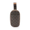 ≪5千円OFFクーポン配布×P5倍≫ルイ・ヴィトン LOUIS VUITTON ポシェットガンジュ ウエストバッグ ボディバッグ バッグ PVCコーティングキャ...