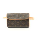 ≪ポイント5倍≫ルイ・ヴィトン LOUIS VUITTON ポシェットフロランティーヌ ウエストバッグ ボディバッグ バッグ PVCコーティングキャンバス レザ...