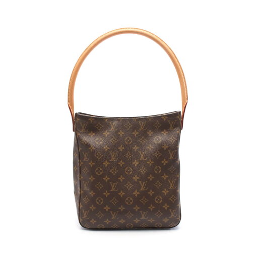 ルイ・ヴィトン LOUIS VUITTON ルーピングGM ショルダーバッグ バッグ PVCコーティングキャンバス レザー モノグラム レディース ブラウン系 M51145 【中古】 ルイ・ヴィトン LOUIS VUITTON ルーピングGM ショルダーバッグ バッグ PVCコーティングキャンバス レザー モノグラム レディース ブラウン系 M51145 【中古】