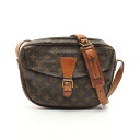 ≪8%OFFクーポン×P3倍≫ルイ・ヴィトン LOUIS VUITTON ジュヌフィーユGM ショルダーバッグ バッグ PVCコーティングキャンバス レザー モノグラム レディース ブラウン系 M51225 【中古】