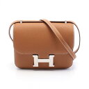 ≪5%OFFクーポン対象≫エルメス HERMES コンスタンス3 ミニ ミロワール ショルダーバッグ バッグ ヴォーエプソン ヴォーエプソン レディース ブラウン系 【中古】(4)