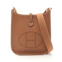 ≪5万円OFFクーポン配布×P5倍≫エルメス HERMES エヴリンTPM ショルダーバッグ バッグ レザー トリヨンクレマンス トリヨンクレマンス レディース...
