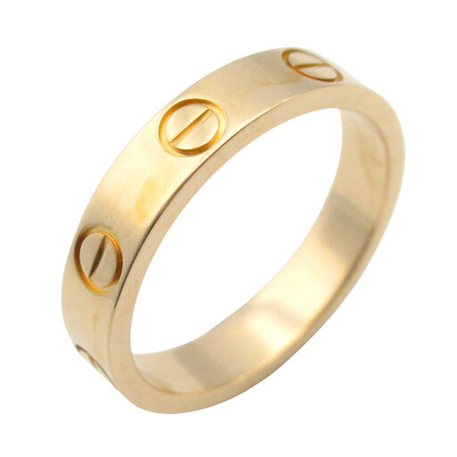 カルティエ CARTIER ミニラブリング リング・指輪 ジュエリー K18PG(ピンクゴールド) メンズ レディース ゴールド系 【中古】 カルティエ CARTIER ミニラブリング リング・指輪 ジュエリー K18PG(ピンクゴールド) メンズ レディース ゴールド系 【中古】