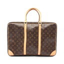 ルイ・ヴィトン LOUIS VUITTON シリウス45 モノグラム ボストンバッグ バッグ PVCコーティングキャンバス レザー メンズ レディース ブラウン...