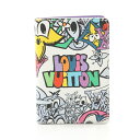 ルイ・ヴィトン LOUIS VUITTON オーガナイザー ドゥ ポッシュ カードケース アクセサリー PVCコーティングキャンバス モノグラム・コミックキャンバス メンズ ホワイト系 / マルチカラー M82024 【中古】(4)