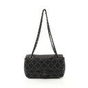 ≪5%OFFクーポン対象≫シャネル CHANEL マトラッセ ショルダーバッグ バッグ ラムスキン(羊革) レディース ブラック系 A92430 【中古】