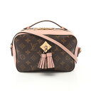 ≪10%OFFクーポン対象≫ルイ・ヴィトン LOUIS VUITTON サントンジュ モノグラム ローズプードル ショルダーバッグ バッグ PVCコーティングキ...