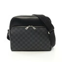 ルイ・ヴィトン LOUIS VUITTON デイトンPM ショルダーバッグ バッグ PVCコーティングキャンバス レザー ダミエ・グラフィット メンズ ブラック系 N41408 【中古】(4)