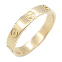カルティエ CARTIER ミニラブリング リング・指輪 ジュエリー K18PG(ピンクゴールド) メンズ レディース ゴールド系 【中古】