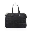 ≪5千円OFFクーポン配布×P5倍≫シャネル CHANEL ニュートラベルライン ボストンバッグ バッグ レザー ナイロンキャンバス レディース ブラック系 A...