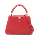 ルイ・ヴィトン LOUIS VUITTON カプシーヌBB ハンドバッグ バッグ レザー レディース レッド系 M94754 【中古】(4)