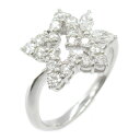 ジュエリー JEWELRY ダイヤモンド リング リング・指輪 ジュエリー Pt900プラチナ ダイヤモンド レディース クリア系 ダイヤ 5.3g 【中古】(4)