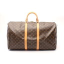 ≪5千円OFFクーポン配布×P5倍≫ルイ・ヴィトン LOUIS VUITTON キーポル55 ボストンバッグ バッグ PVCコーティングキャンバス レザー モノ...