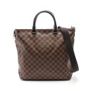 ルイ・ヴィトン LOUIS VUITTON ジェイク ダミエエベヌ トートバッグ バッグ PVCコーティングキャンバス レザー メンズ ブラウン系 N41559...