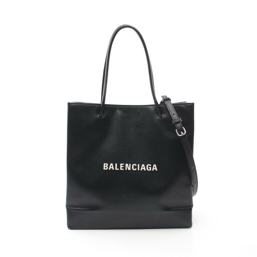 バレンシアガ BALENCIAGA ショッピングトート M トートバッグ バッグ レザー レディース ブラック系 597860 【中古】 バレンシアガ BALENCIAGA ショッピングトート M トートバッグ バッグ レザー レディース ブラック系 597860 【中古】
