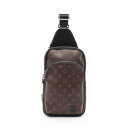 ≪5千円OFFクーポン配布×P5倍≫ルイ・ヴィトン LOUIS VUITTON アヴェニュー スリングバッグ モノグラムマカサー ウエストバッグ ボディバッグ ...