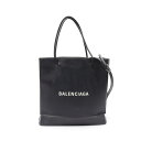 【1千円OFFクーポン対象】バレンシアガ BALENCIAGA SHOPPING TOTE BAG S ショッピングトートS トートバッグ バッグ レザー レディース ブラック系 568813 【中古】