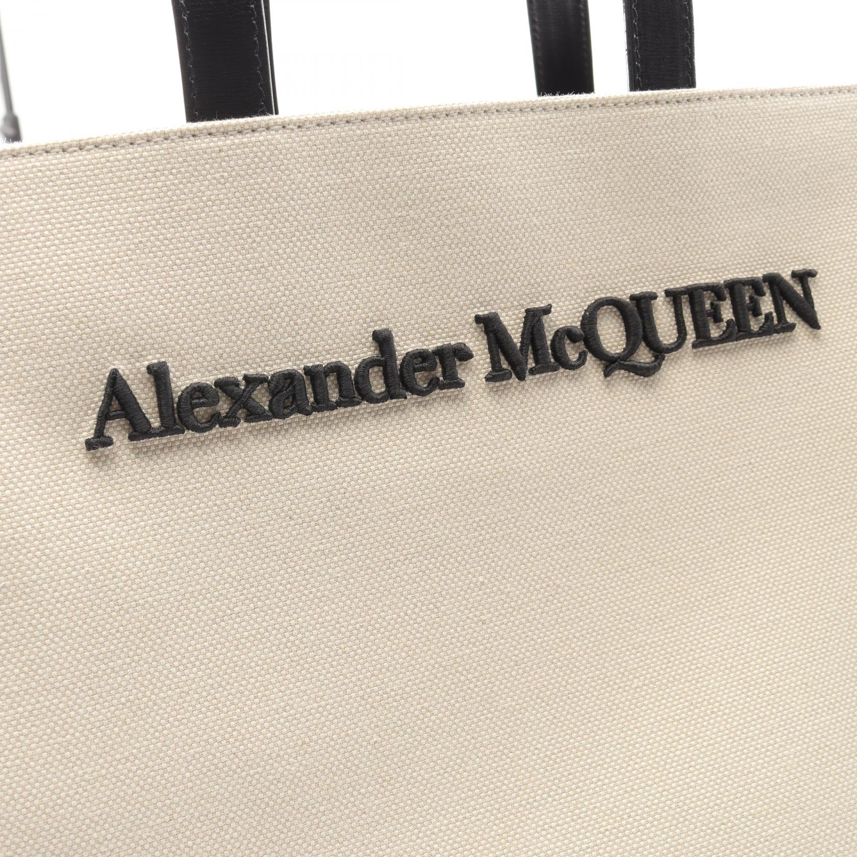 alexander mcqueen ロゴ刺繍 レザー トートバッグ 楽天市場】≪5%OFFクーポン対象≫アレキサンダーマックイーン