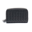 【全品5%OFFクーポン】ボッテガヴェネタ BOTTEGA VENETA イントレチャート コインケース 財布 レザー メンズ レディース ブラック系 114075V3UN11275 【新品】