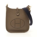 エルメス HERMES エヴリンTPM アマゾン ショルダーバッグ バッグ レザー トリヨンクレマンス トリヨンクレマンス レディース ブラウン系 【中古】