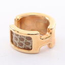 ≪15%OFFクーポン対象≫エルメス HERMES オランプ PM イヤーカフ ゴールド GP アクセサリー GP(ゴールドメッキ) リザード リザード レディ...