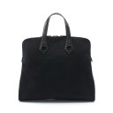 ≪5%OFFクーポン対象≫エルメス HERMES サックイブーMM ハンドバッグ バッグ キャンバス レザー レディース ブラック系 【中古】(4)
