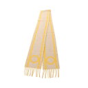エルメス HERMES バンド ドゥ レポ マフラー 衣料品 カシミヤ レディース ベージュ系 / イエロー系 【中古】