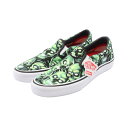 シュプリーム Supreme Supreme × VANS SKULL PILE スリッポン 靴 キャンバス メンズ ブラック系 / グリーン系 【中古】(4)
