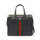 グッチ GUCCI オフィディア ハンドバッグ バッグ レザー レディース ブラック系 / マルチカラー 719882 【中古】(4)