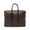 ≪5千円OFFクーポン対象≫ルイ・ヴィトン LOUIS VUITTON ポルトドキュマン ヴォワヤージュ ビジネスバッグ バッグ PVCコーティングキャンバス ...